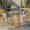 Teak, variant on Outdoor Round Acacia Wood Dining Table Teak Finish, 27.5 Bistro Table for Small Patio Balcony