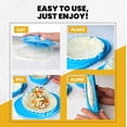 thumbnail image 6 of Machika Dough Press Set Kitchen Gadget for Large and Small Dumplings, Empanadas, Pastelitos, Calzone, Turnovers and Much More, Plastic (4 Pack), 6 of 6