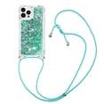 thumbnail image 4 of Funda FOXDOCK para iPhone 14 Pro con Cuerda Ajustable, Brillo Líquido, Protección Antigolpes y Lente – Ideal para Regalo, 4 of 6