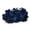 Dark Blue, variant on Moontgen Flower Evening Clutch Purse Trendy Shoulder Bag Wedding Party Bag (Dark Blue)