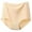 Beige, variant on HomeGardon Underwear for Women Plus Size,Panties for Women Tummy Control,Oversized and-high Underwear Women's Underwear ,L-XXXXL