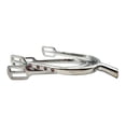 thumbnail image 1 of Colaxi Horse Riding Spurs Competition Easy Installation Training Lovers Riding Gear Silver, 1 of 8