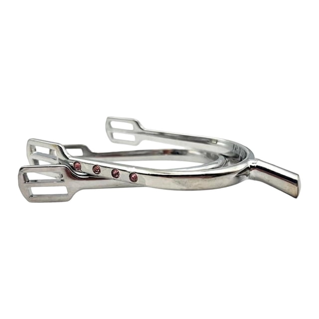 Colaxi Horse Riding Spurs Competition Easy Installation Training Lovers Riding Gear Silver