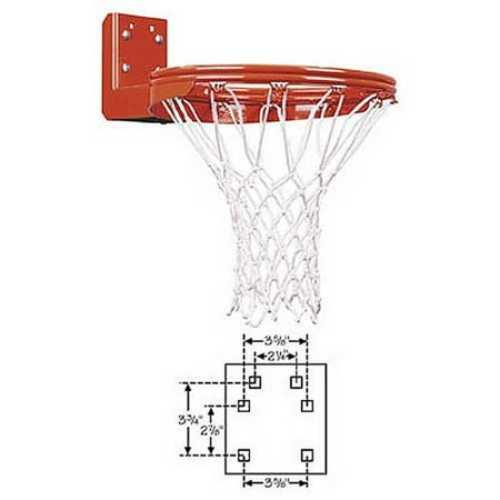 - FT170DR First Team Super Duty Double Rim Rear Mounted Fixed Basketball Rim
