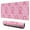 Pink Breast Cancer-1, variant on Long Mouse Pads for Desk,Pink Breast Cancer Desk Mats on Top Of Desks, Desk Mouse Pad Extra Large with 3mm Non-Slip Base and Stitched Edge for Gaming,Office,Work,Home 31.5x11.8in