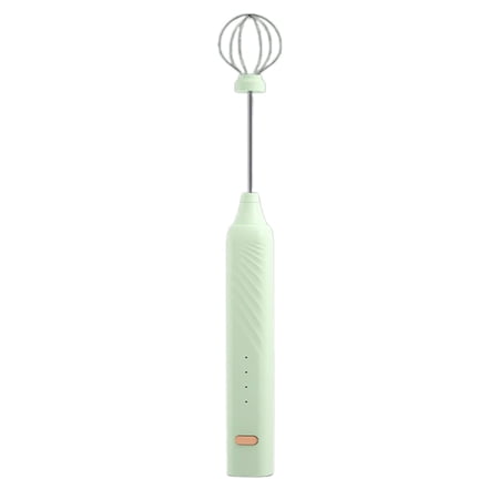CCOCC 2026 New Milk Frother Multi Speed Adjustment Design Hand Blender Suitable for Multiple Scenarios Easy to Make Milk Foam Mixer Electric Handheld,Green