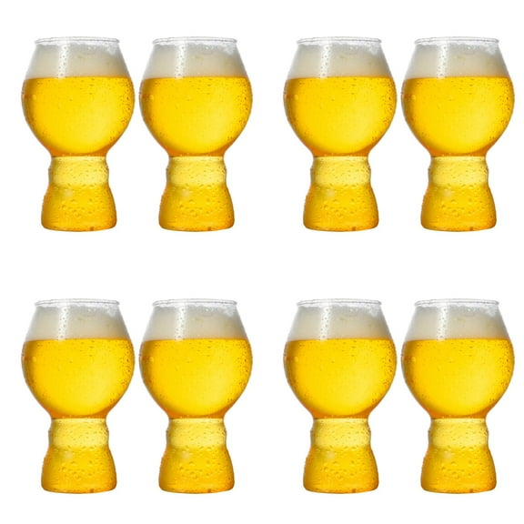 Mfigree Home Freezer Beer Mugs, Insulated with Liquid Gel Plastic Pint Freezable Glasses,Host Glass, Freezer Gel Chiller Double Wall Plastic Frozen Pint Glass