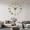 gold, variant on 3D Acrylic Digital Wall Clock Roman Numerals Design Mirror Wall Clock Fashion Large Round Wall Clock DIY Self Adhesive Clocks