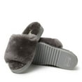 thumbnail image 2 of Fireside by Dearfoams Women's Cairns Genuine Shearling Fuzzy Slide Slipper, 2 of 6