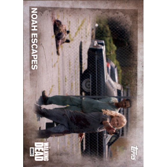 Collectible 2016 Topps Walking Dead Season 5 #24 Noah Escapes Beth Greene Official Trading Card