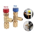 thumbnail image 2 of APPLAYERR Valve de Sécurité Réfrigérante R410 R22 Connexion en Laiton pour Systèmes HVAC Opération Facile Sûre Joint Sécurisé, 2 of 8