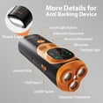 thumbnail image 5 of Ultrasonic Dog Bark Deterrent Device, Anti-Barking Training Control System-Orange, 5 of 5