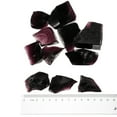thumbnail image 2 of Uxcell Fire Glass for Fire Pit, 1.18"-1.97" High Luster Reflective Glass Rocks, Purple, 2 of 5