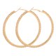 thumbnail image 1 of Pendientes de aro redondos grandes de aleación Punk para mujeres y niñas Oro - 80mm Sunnimix Pendientes de aro, 1 of 8
