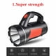 thumbnail image 4 of Led Recargable Impermeable Trabajo Luz Vela Potencia Antorcha Vela Seguridad Foco Lámpara De Mano Para Caza Camping Senderismo Al Aire Libre Vogacara HA017905-00, 4 of 7