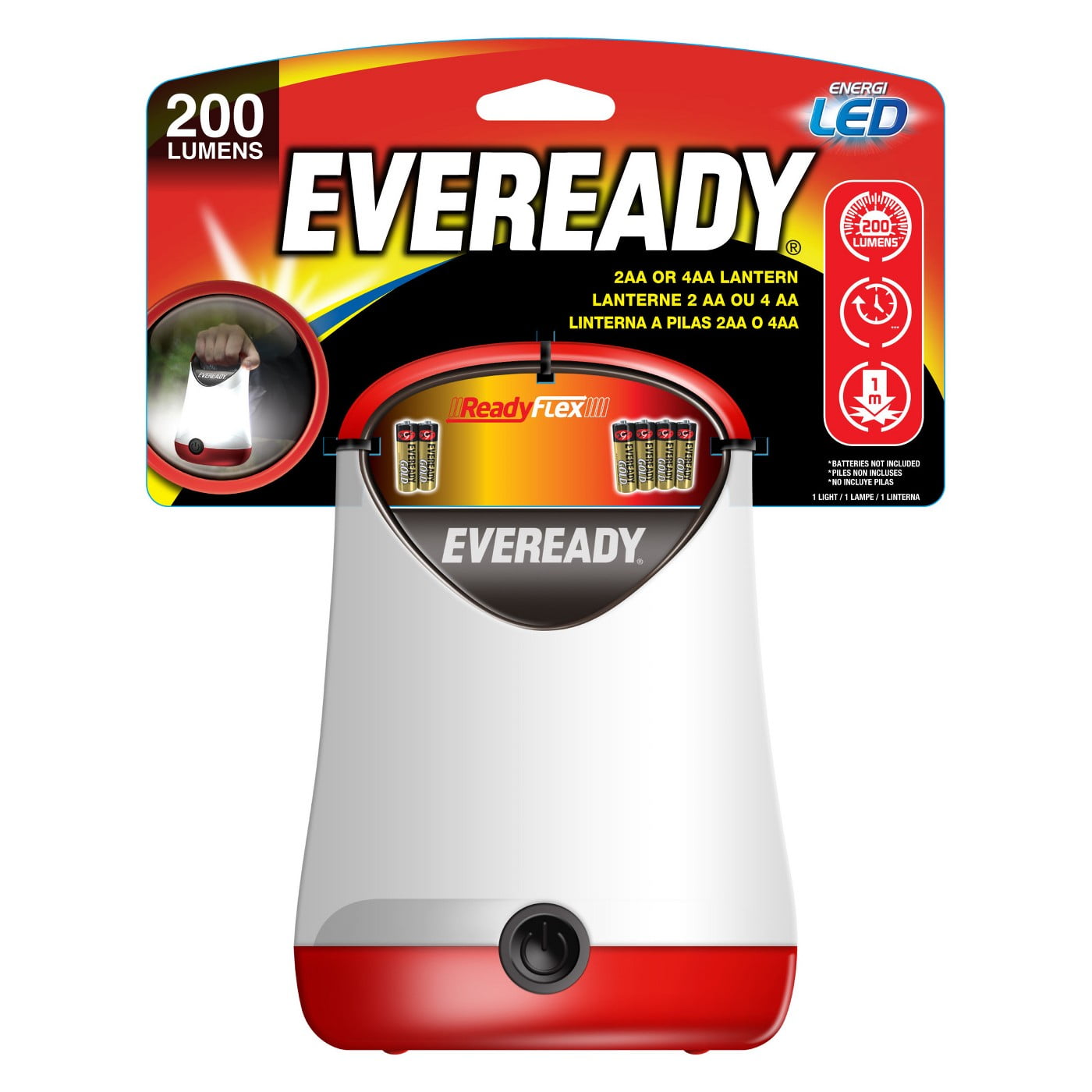 Eveready 360 LED Camping Lantern, IPX4 Water Resistant, Super 