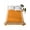 Orange, variant on Olive Green Greek Key California King Size Flat Sheet, Wrinkleproof & Fadeproof Cooling Flat Bed Sheet Only, Geometric Greece Ancient Farmhouse Geo Breathable Soft Bedding Top Sheets 108 x 98 Inches