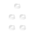 thumbnail image 3 of Diadema elástica atlética antideslizante transpirable Toystoory para ejercicio banda para el pelo 5Conjunto Blanco, 3 of 6