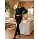 thumbnail image 2 of Conjunto 2 Piezas Blusa de Manga Larga y Pantalón Recto, Elegancia Casual y Comodidad Total Look Chic para Mujer, 2 of 5