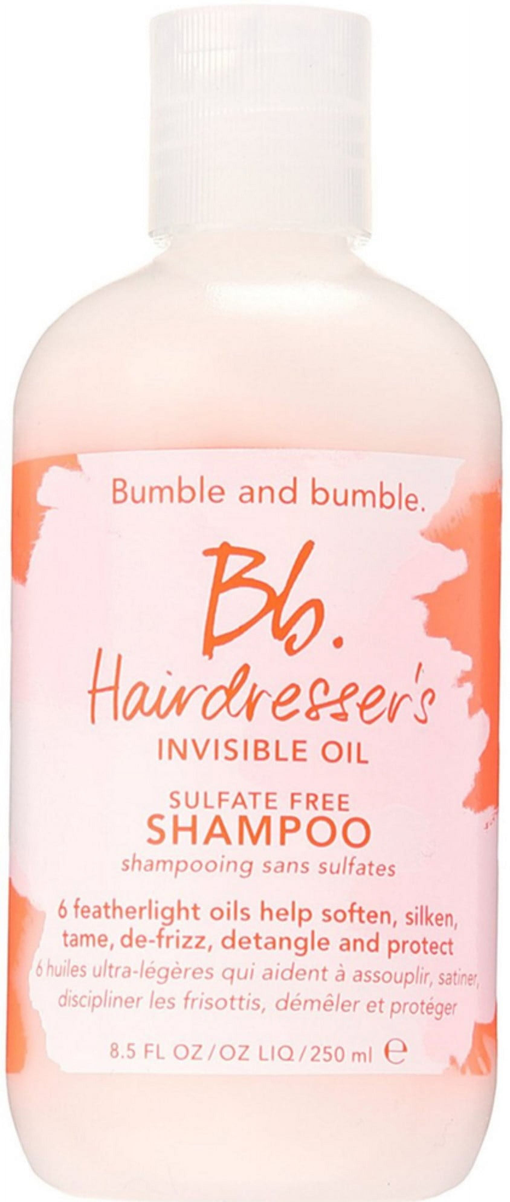 Bumble and Bumble Hairdresser's Invisible Oil Sulfate Free Shampoo Pack of 2, 8.5 oz Each