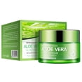 thumbnail image 1 of Crema de aloe vera BIOAQUA 50 g, gel hidratante y refrescante para pieles secas, cuidado facial., 1 of 9