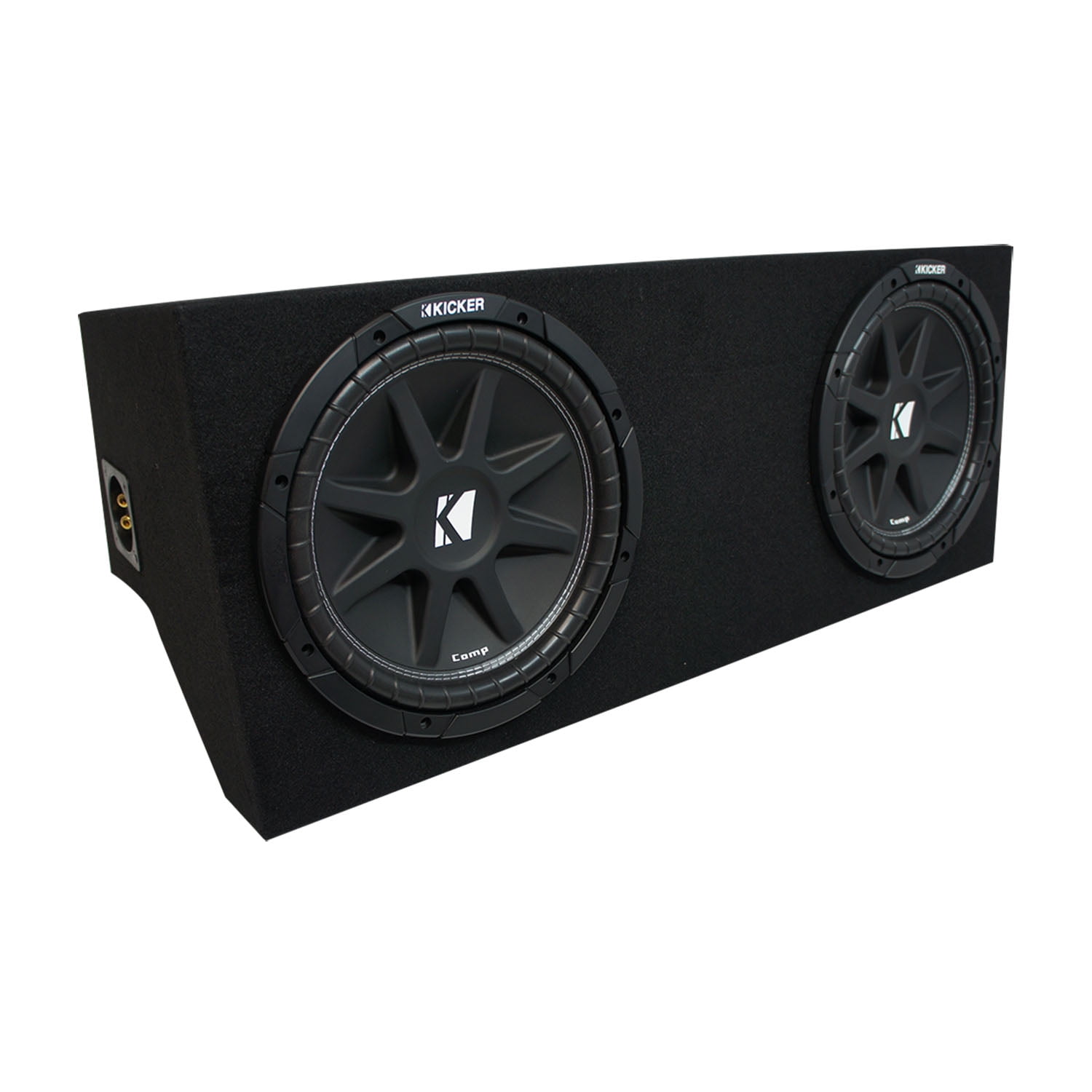 0515 Ford Mustang Coupe Kicker Comp C10 Dual 10" Custom Sub Box New