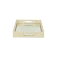 thumbnail image 4 of Cheungs FP-3986WTGD Labai Shagreen Mirrored Tray, White & Gold, 4 of 5