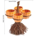 thumbnail image 3 of Injueey Calabaza de Halloween Snack Bowl Rack Stand-Snack-Teller,Snack Kits de decoración para fiestas No.02 Injueey HA007835-02B, 3 of 5