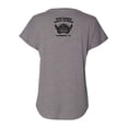 thumbnail image 2 of Harley-Davidson Women's Feud Notched V-Neck Short Sleeve Tee - Charcoal (L), Harley Davidson, 2 of 2