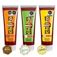 thumbnail image 1 of Salsa Chilito Sirilo Paquete 3 tubos squeeze 300 ml endulzados con Stevia, Splenda y Azúcar Morena respectivamente, 1 of 2