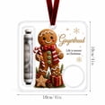 thumbnail image 2 of Christmas Cash Gift Holder Ornament - Clear Acrylic Money Holder for Cash Gift - Christmas Tree Hanging Ornament Set for Holiday Decor, Stocking Stuffer Gifting, 2 of 7