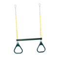 thumbnail image 3 of Columpio trapecio para niños, barra de columpio para patio de juegos, equipo de asiento, columpio, accesorios, equipo al aire libre para patio trasero, 3 of 9