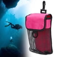thumbnail image 4 of Outdoor Portable Lightweight Diving Mesh Gear Bag Package with Buckle(rose red),, 4 of 5