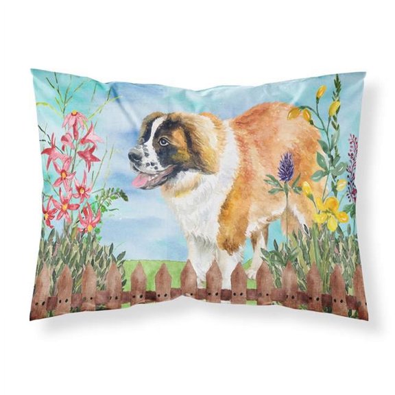 Saint Bernard Spring Fabric Standard Pillowcase