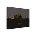 thumbnail image 2 of Michael Tompsett 'Bogota Colombia Skyline Glow II' Canvas Art, 2 of 3