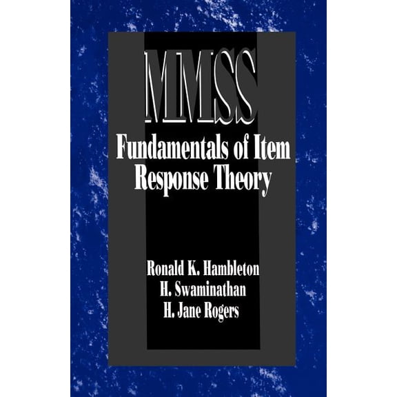 Measurement Methods for the Social Scien Fundamentals of Item Response Theory, Book 2, (Paperback)