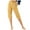 Yellow womens sets, variant on Dianli Cargo Pants Summer Calf-Length Pants Solid Beach Fashion Casual Pocket Button High Waist Straight Pants Beige xxxl
