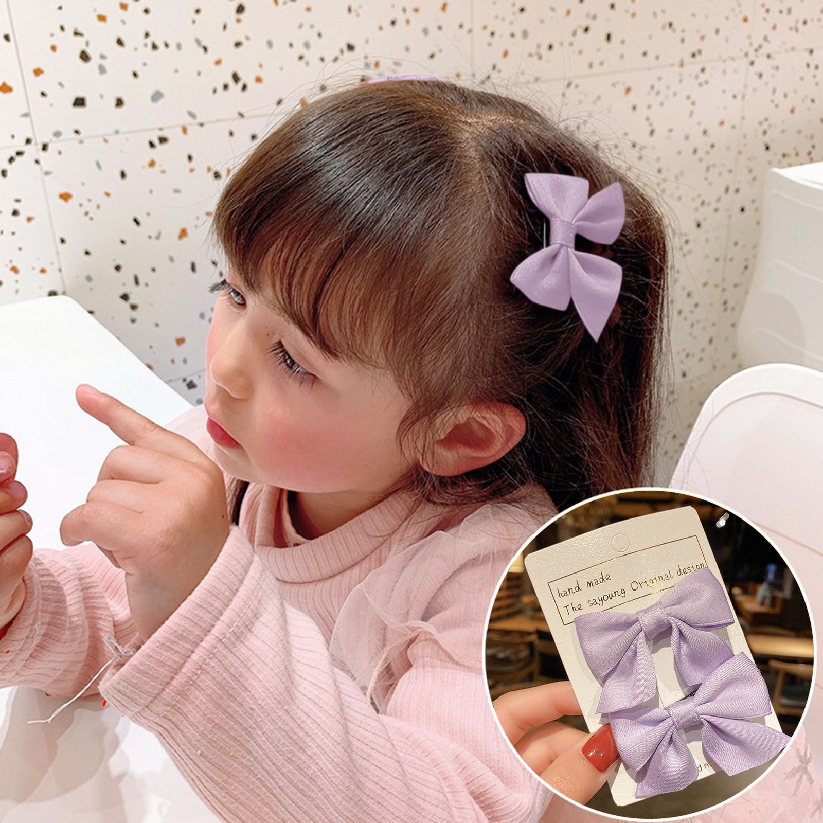 TopLLC Hair Bow Hair Clips Christmas Bows Hair Clips For Women