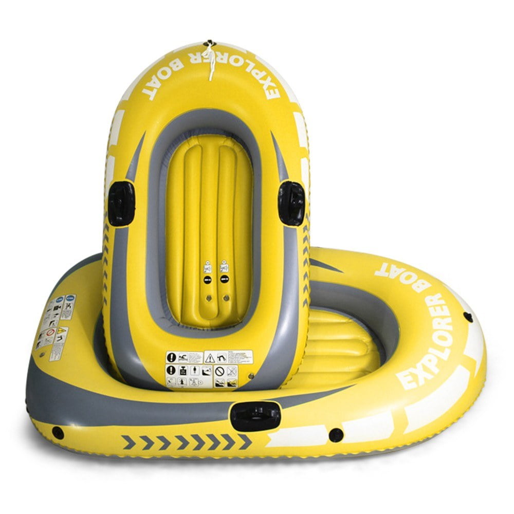 Inflatable Fishing Boat Canoe Kayak for One Adult
