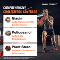 thumbnail image 3 of Simply Potent Cholesterol Supplement to Supports Heart Health & Healthy Cholesterol, 60 Capsules, 3 of 7