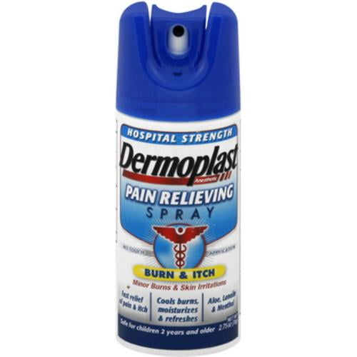 Dermoplast Anesthetic Pain Relieving Spray Burn & Itch