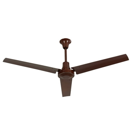 Ves Industrial Garage Ceiling Fan With 18 Inch Downrod For