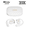 White, variant on Cleer ARC 4 Open-Ear Sport Headphones with Dolby Audio & THX Certified Sound, IPX7 Waterproof Workouts & Running Sport Earbuds, 32H Playtime – Black