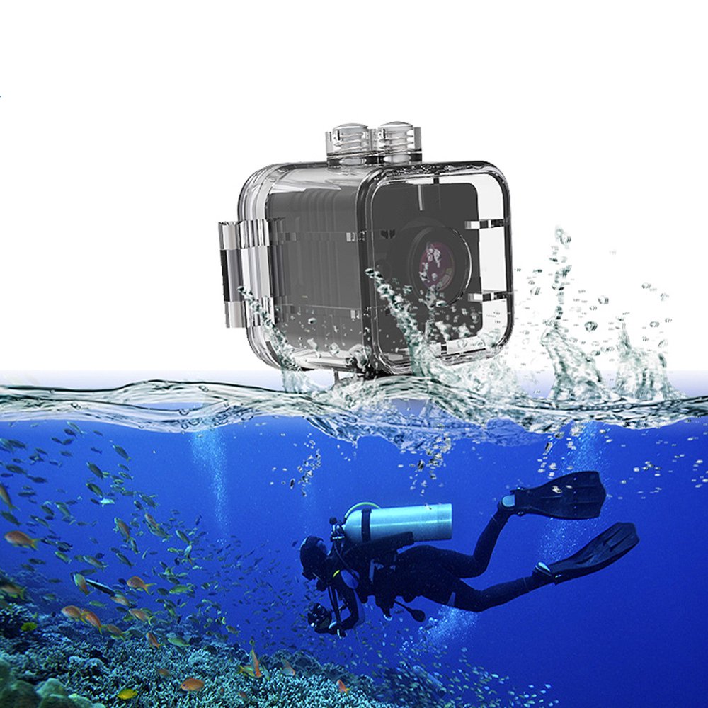 HERCHR Mini Underwater Camcorder, kid Digital Camera, Waterproof High