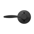 thumbnail image 5 of Schlage F170DEL622LH Delfayo Lever with Standard Trim One Sided Non-Turning Dummy Door Handle, Matte Black, 5 of 5