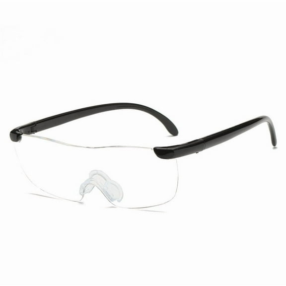 Seniors Reading Glasses 250 Degree Anti-Fatigue Lightweight PC Material Design Frameless Reader Eyeglasses Suitable for