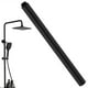 thumbnail image 1 of Shower Head Extension, 11.81 Inch Stainless Steel AntiLeak Pipe, Easy to Install, Black, 1 of 5