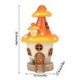 thumbnail image 2 of Sruoe Garden Statues for Outside, Garden Decorations Outdoor, Garden Decor with LED Light, Garden Solar Lights, Solar Garden Decor, Gardening Gifts, House Garden Statue for Garden Lawn Pathway Yard, 2 of 6