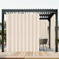 thumbnail image 2 of Rideaux Intérieurs Extérieurs pour Patio \ Panneau de Rideau à Oeillets Bloquant le Soleil pour Intimité, Rideaux Résistants aux Intempéries pour Gazebo, Véranda avant, Pergola, Kaki G x H Panneau, 2 of 10