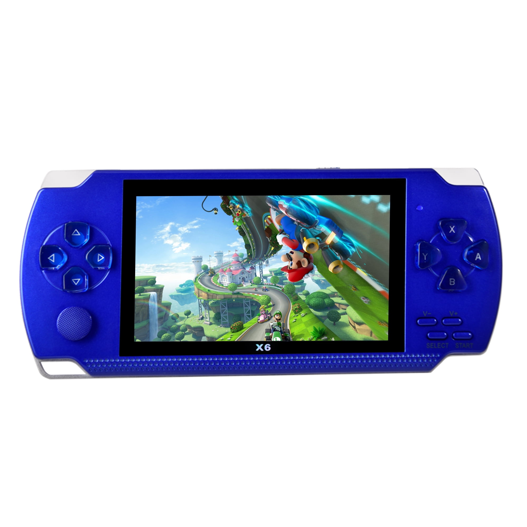 KLZO PCS PSP Handheld Game Machine X6 Updated Version, 8GB , 4 inch